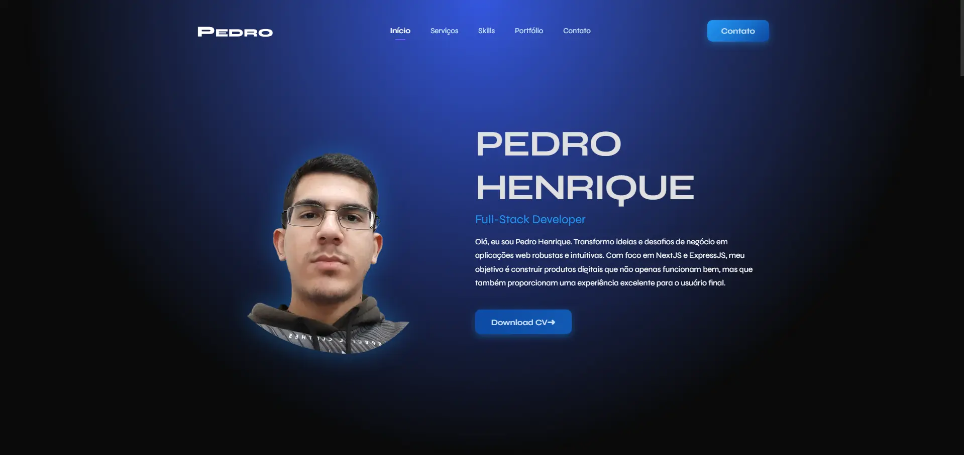 Imagem do projeto Meu Portfólio